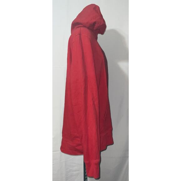 Aeropostale Hoodie Sweatshirt Men's Size L Red Graphic Logo - Picture 2 of 12